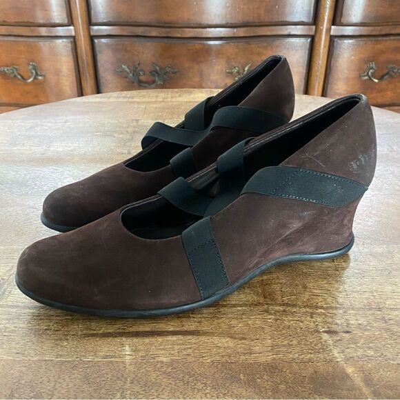 Arche Latex comfort wedge heels 8 - Picture 2 of 6